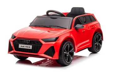Audi RS6 na akumulator dla dziecka do 20 kg Skóra