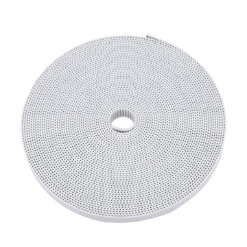3d printer accessories 2gt timing belt 10mm rubber synchronous belt (white