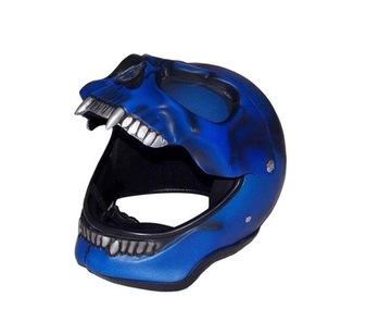 Kask czaszki z pełną mobilnością głowy
