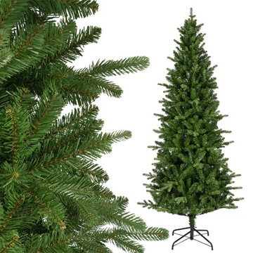Choinka sztuczna Gęsta PREMIUM - Zielona Wąska Jodła KILLINGTON 300 CM