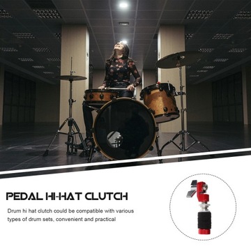 Hi Hat Clutch Metalowy stojak na Hi Hat po bębnie jazzowym