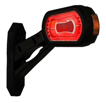 Lampa obrysowa LED obrysówka boczna TYLNA NAROŻNA