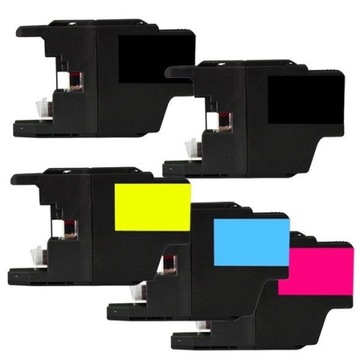 Tusze 5szt do Brother DCP-J525W MFC-J6510DW LC1240