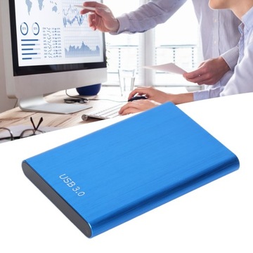 2,5-дюймовый внешний жесткий диск USB 3.0, закругленный корпус из алюминиевого сплава, мобильный жесткий диск