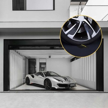 ГАРАЖНАЯ РЕЗИНОВАЯ ПРОКЛАДКА, ШИРОКИЙ ПОРОГ ДЛЯ ИЗОЛЯЦИИ ГАРАЖНЫХ ВОРОТ 3 МЕТРА