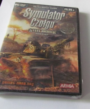 Symulator Czołgu Steel Armor Blaze of War PL World Tanks Nowa zafoliowana