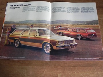 Chevrolet Chevy Wagons Caprice Impala Malibu Wagon Sportvan - 1978 - USA