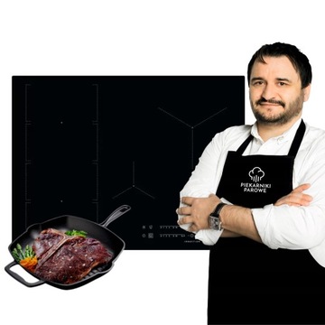 Płyta 70cm AEG S-FIT IKE74471IB + patelnia żeliwna gratis