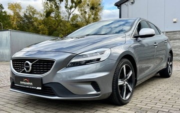 Volvo V40 II Cross Country Facelifting 2.0 T4 190KM 2018 Volvo V40 T4 R-DESIGN 190KM alcantara FULL LED bezwypadkowy 1 wlasciciel F, zdjęcie 8