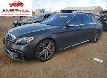 Mercedes Klasa S W222 2019 Mercedes-Benz Klasa S 63 AMG 4Matic 2019 4.0l 4.0 Benzyna 603KM