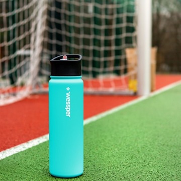 СИНЯЯ ТЕРМОБУТЫЛКА ДЛЯ КОФЕЙНЫХ НАПИТКОВ 0,7л.