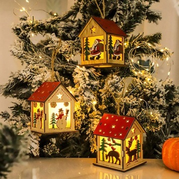 Рождественский светодиодный светильник, рождественский подарок, новогодний подарок, рождественское украшение