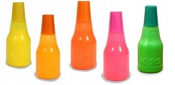 Tusz do stempli Noris 117UV fluo Różowy 25ml