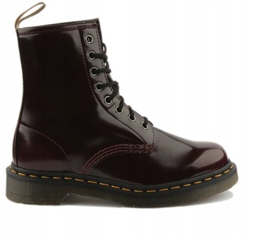 Borki Dr Martens Vegan1460 Cherry Red roz.42