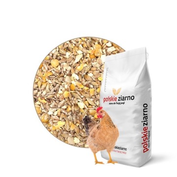 Naturalna pasza, karma ziarno dla kur nioska 25kg