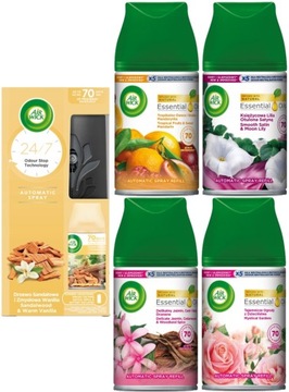 Air Wick Freshmatic Drzewo Sandałowe Komplet plus cztery wkłady MIX