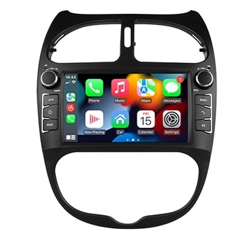 PEUGEOT 206 2000-2008 RADIO GPS ANDROID BT 2/32GB