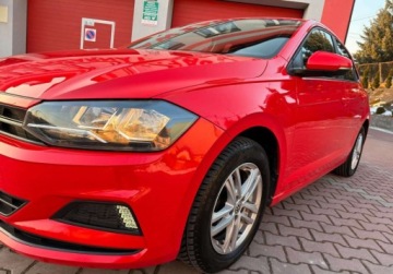 Volkswagen Polo VI Hatchback 5d 1.0 MPI 80KM 2019 Volkswagen Polo 1.0MPi 80ps Ledy 5Drzwi Tylko107TysKm Bezwypadkowy 1Wlasci, zdjęcie 17