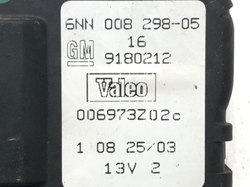 MOTOR RADIÁTORU OPEL 9180212 VECTRA C 02-09 MOTOREK