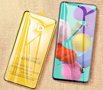 ЗАКАЛЕННОЕ СТЕКЛО 5D ПОЛНЫЙ КЛЕЙ ДЛЯ SAMSUNG A51
