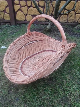 Плетеная корзина деревянная корзина Экологический подарок