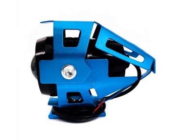 2 светодиодные галогенные лампы для мотоциклов, четыре фары