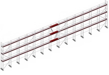 RUSZTOWANIE RUSZTOWANIA ELEWACYJNE PLETTAC 331 m²