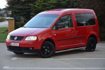 Volkswagen Caddy III Furgon 1.6 102KM 2007 Volkswagen Caddy 1.6 MPI (102 KM) Life 5 os Na...