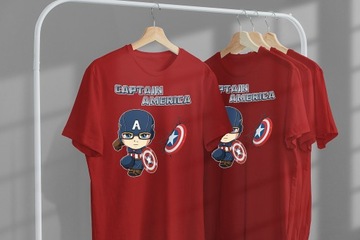 KOSZULKA T-SHIRT CAPTAIN AMERICA MARVEL L JAKOŚĆ