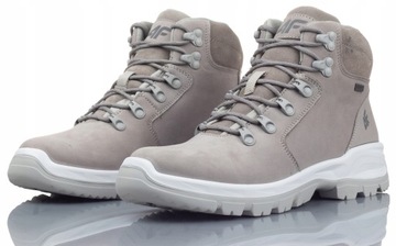 BUTY DAMSKIE 4F TREKKINGOWE SZARE ZIMOWE R-37