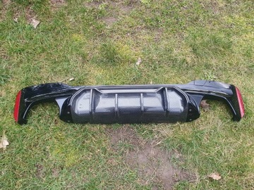BMW 5 G30 G31 DIFUZOR NÁRAZNÍKU ZADNÍHO CARBON M5 LOOK