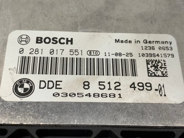 BMW E84 E87 JEDNOTKA MOTORU 8512499