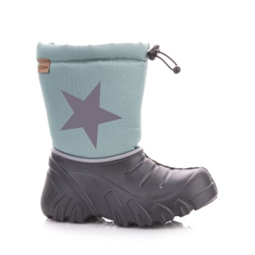 ДЕТСКИЕ СНЕЖНЫЕ БОТИНКИ GOKIDS KOALA STAR MINT Размер 36/37