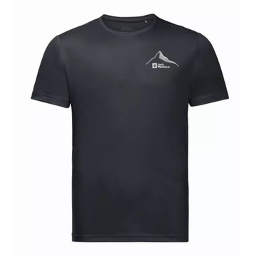 Koszulka Jack Wolfskin PEAK GRAPHIC T - Phantom - L