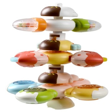 СПИННЕР СЕНСОРНАЯ ИГРУШКА ПЧЕЛКА КУРИЦА КРОЛИК 3 ШТ. ВУПИ БЭБИ