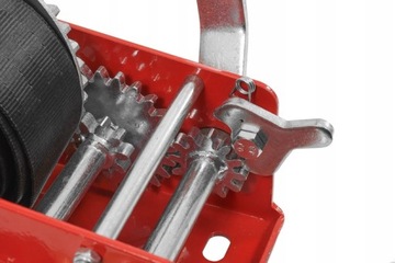 WYCIĄGARKA WCIĄGARKA RĘCZNA KORBOWA TAŚMOWA PASOWA NA KORBĘ 1200kg PAS 10m