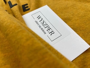 Bluzka męska long sleeve szary żółty AMERICAN EAGLE r. L