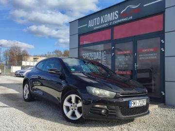 Volkswagen Scirocco III Coupe 2.0 TDI-CR DPF 170KM 2012 Volkswagen Scirocco GWARANCJA DSG 170PS Zarejestrowany Udok. przebieg Mozl
