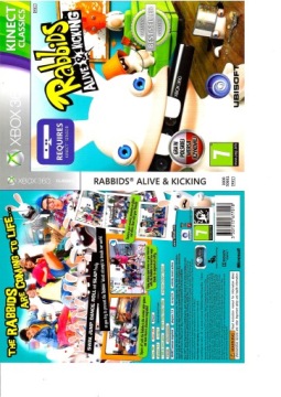 RABBIDS ALIVE KICKING CLASSICS Польский PL XBOX 360