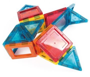 МАГНИТНЫЕ БЛОКИ 3D MAGNETIC 45 шт. Учебная панель