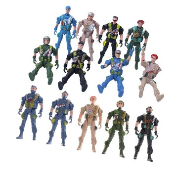15 pieces action figure soldiers toys