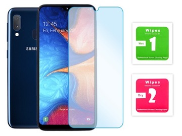SZKŁO HARTOWANE OCHRONNE PŁASKIE OCHRONA EKRANU do SAMSUNG GALAXY A20E