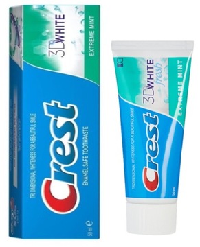 CREST WYBIELAJĄCA PASTA DO ZĘBÓW 3D WHITE 50ml