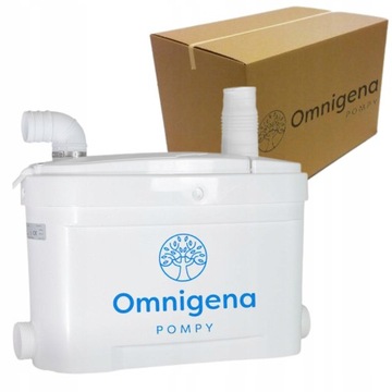 OMNIGENA POMPA WC SANIGENA2 PRZEPOMPOWNIA ŚCIEKÓW ROZDRABNIACZ 85L/MIN