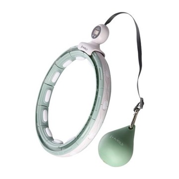 Hula Hop z magnesem i licznikiem LCD regulowany obwód obciążnik 400g HMS