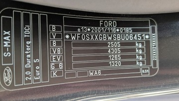 Ford S-Max I 2011 Ford S-Max 2.0TDCi 136PS OPŁACONY Bezwypadkowy GW, zdjęcie 21