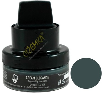 COCCINE ELEGANCE PASTA KREM OBUWIA 211 DARK GREY