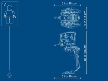 LEGO Star Wars — Штурмовая машина AT-ST 75254
