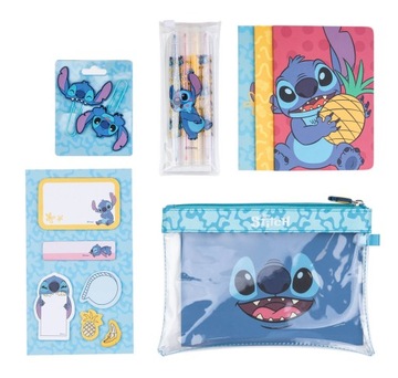 ZESTAW PRZYBORÓW DO PISANIA LILO I STITCH DISNEY 7 EL DO SZKOŁY