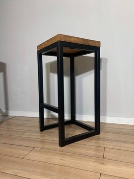 ЛОФТ-ХУКЕР, НАТУРАЛЬНЫЙ ДУБ, ТАБУРЕТ, БАРНЫЙ СТУЛ